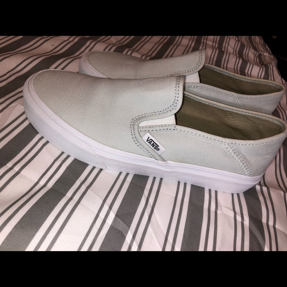 VANS Ultra Cush Classic Slip-on Shoes in Mint